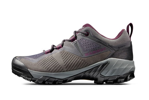 Mammut Buty trekkingowe Sapuen Low GTX (skóra zamszowa, wodoodporne) szary tytanowy Damskie
